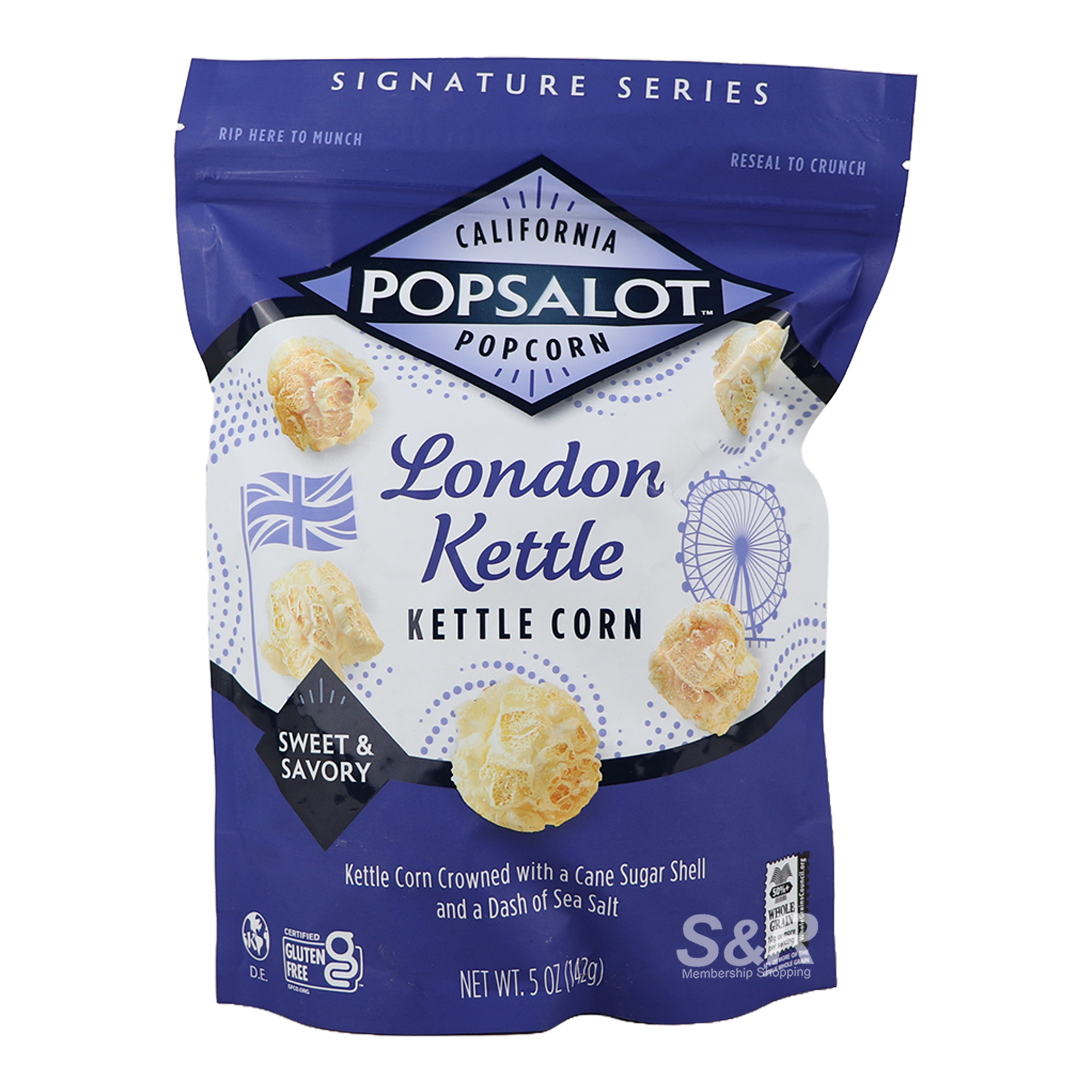 Popsalot London Kettle Corn 142g